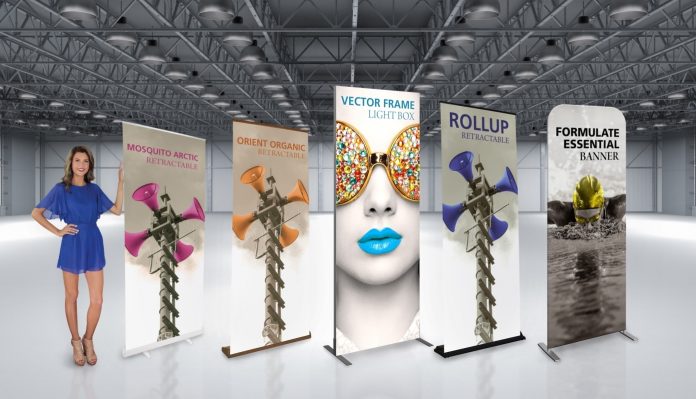 Orbus Banner Stands