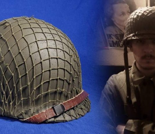 WW2 US Paratrooper Helmet