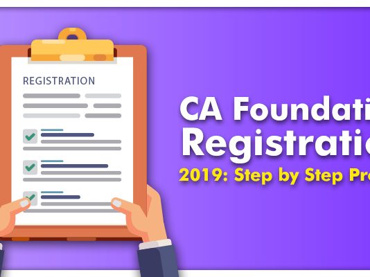 CA Foundation Registration 2019