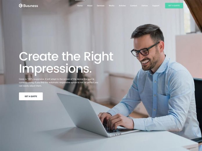 Responsive WordPress themes for Business