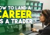 How to Start a Career as a Trader