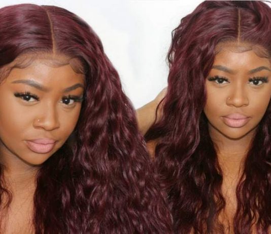 Hair Color Ideas, For T part wig & Full Lace 99j Wig