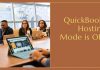 Enable Hosting Mode for QuickBooks