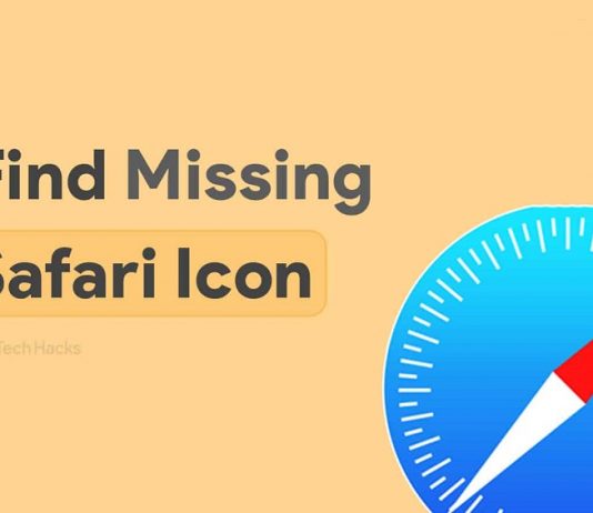 Missing Safari Icon On iPhone
