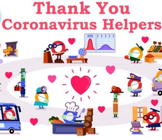 Thank You Coronavirus Helpers