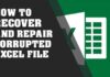 corrupt excel file repair