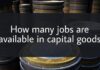 how many jobs are available in capital goods