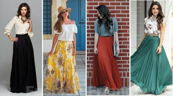 How To Wear Long Skirts Without Looking Frumpy: Five Outfit Ideas