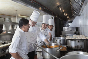 Skills required for a catering job 