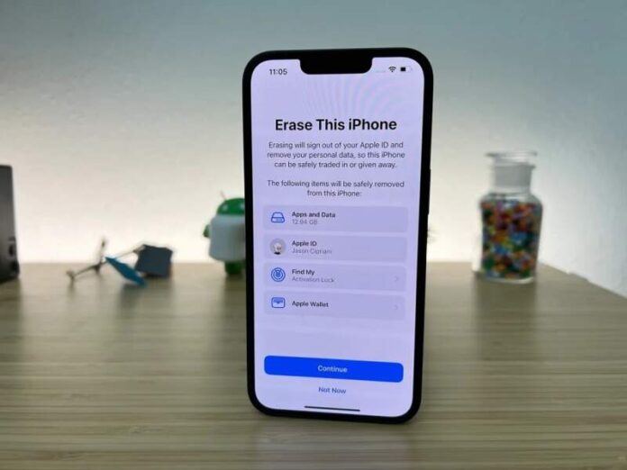 How to reset iPhone