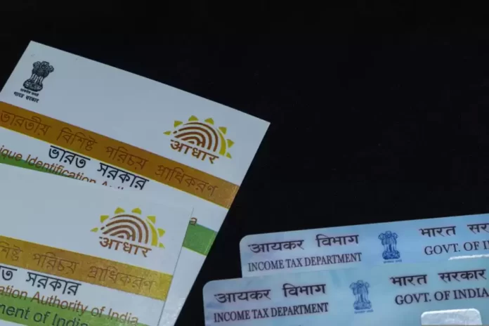 link pan number with aadhaar