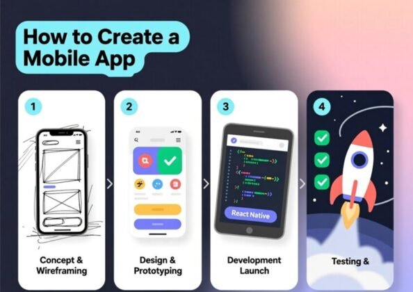 How to Create a Mobile App | Simple Step-by-Step Process