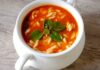 Orzo Soup with Spinach and Tomatoes Recipe