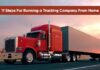 Running a Trucking Company