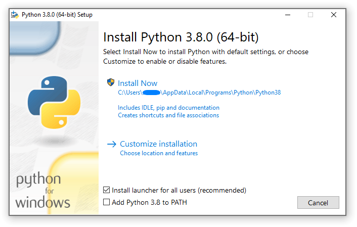 Image 2 – python installer