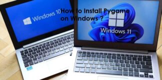 How to Install Pygame on Windows