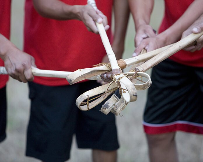 Indigenous North American stickball