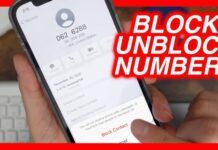 how to unblock numbers on iphone