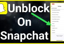 how to unblock someone from snap
