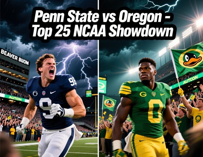 Penn State vs Oregon 2025