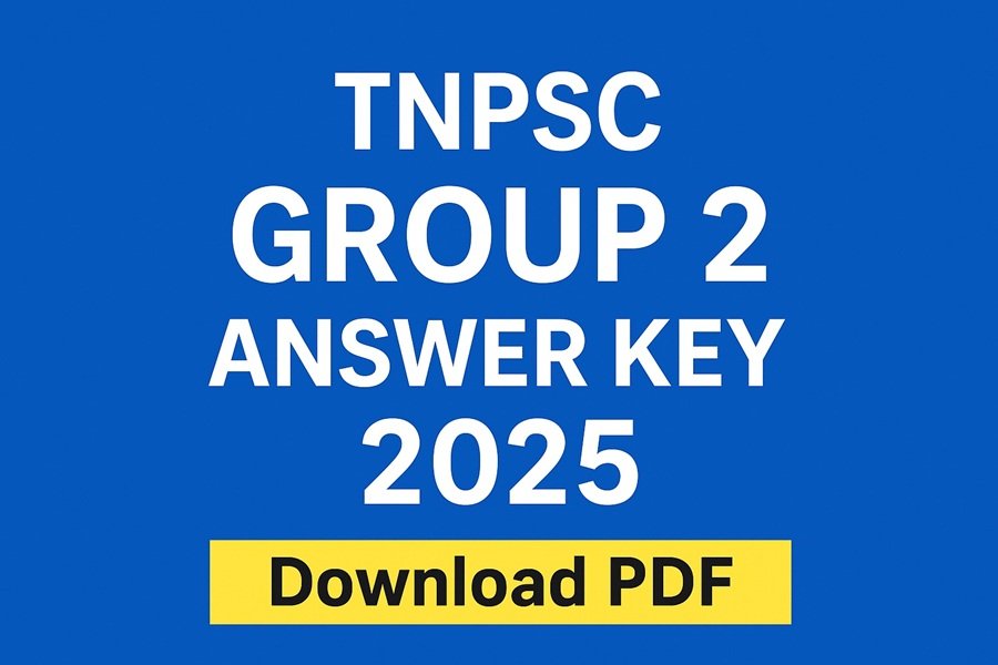 tnpsc group 2 answer key 2025