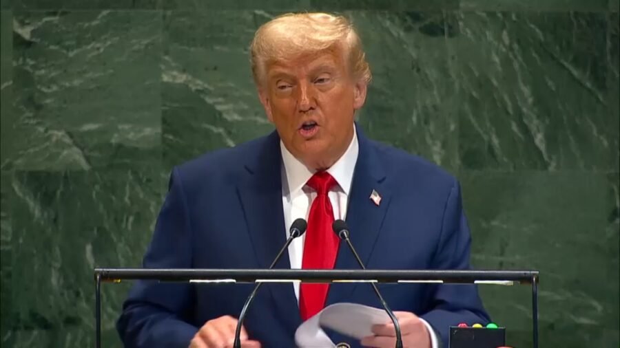 trump un speech