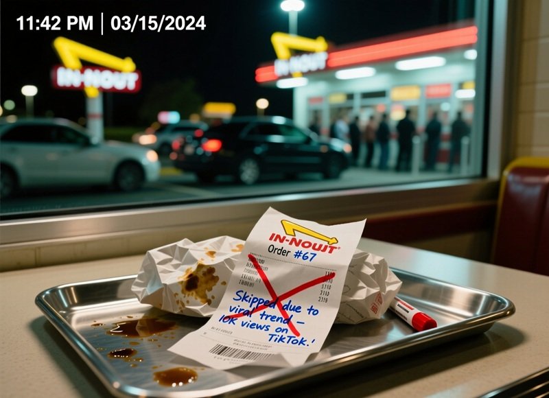 In-N-Out Quietly Removes Order Number 67 to Stop Viral “6-7” Chaos