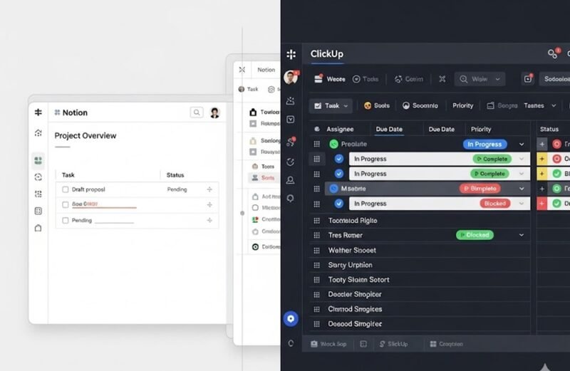 Notion vs ClickUp: Deep Comparison