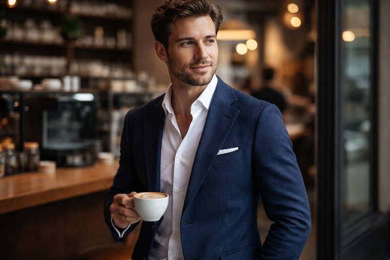 cashmere jacket for men