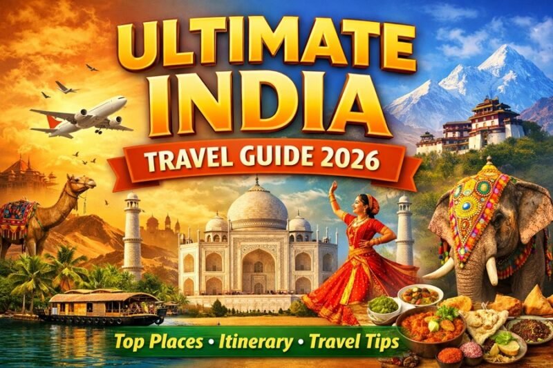 Ultimate India Travel Guide 2026: Best Places, Itinerary & Travel Tips