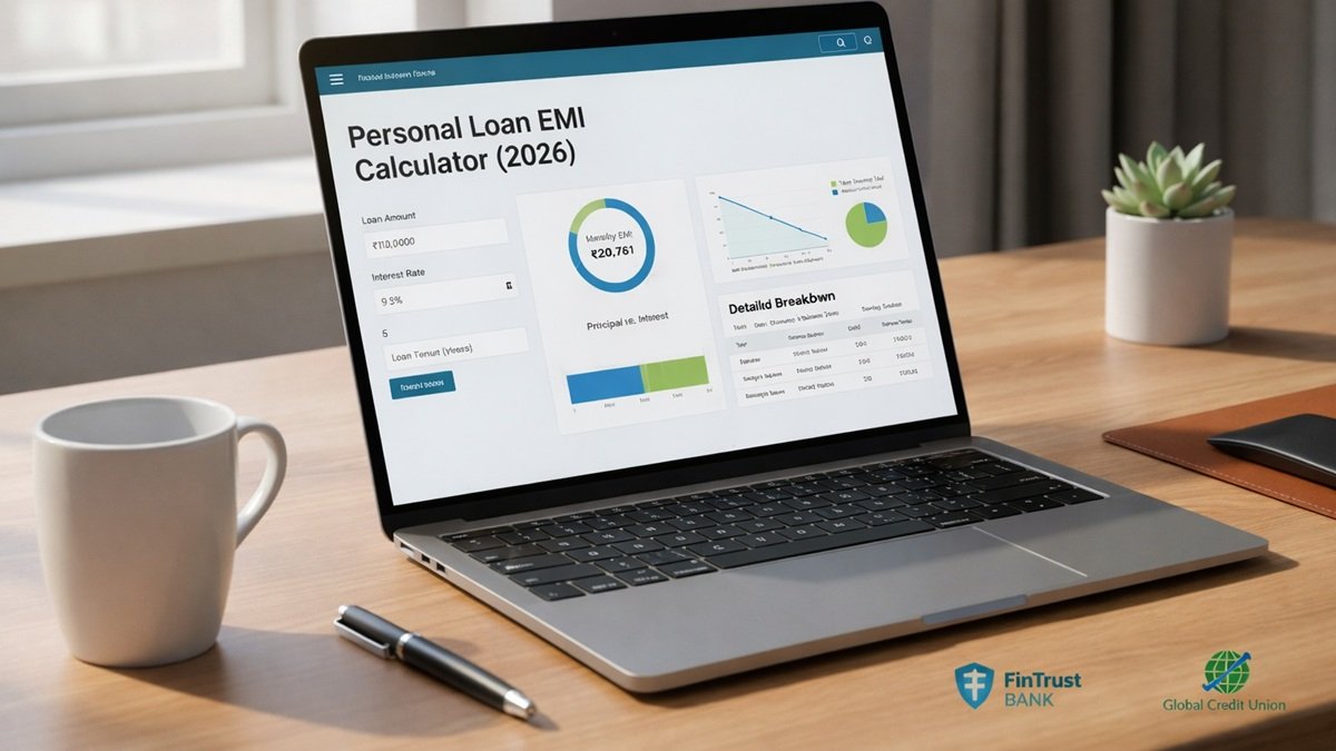 Personal Loan EMI Calculator (2026): Formula, Bank Comparison & Real EMI Examples