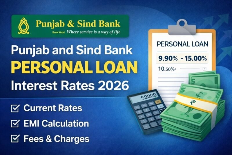 Punjab and Sind Bank Personal Loan Interest Rates