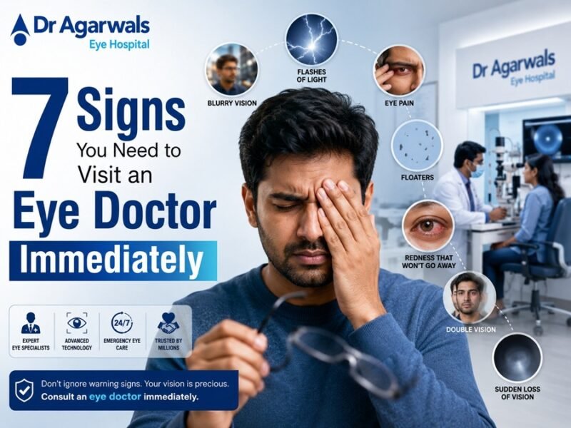 7 Signs You Need to Visit an Eye Doctor Immediately