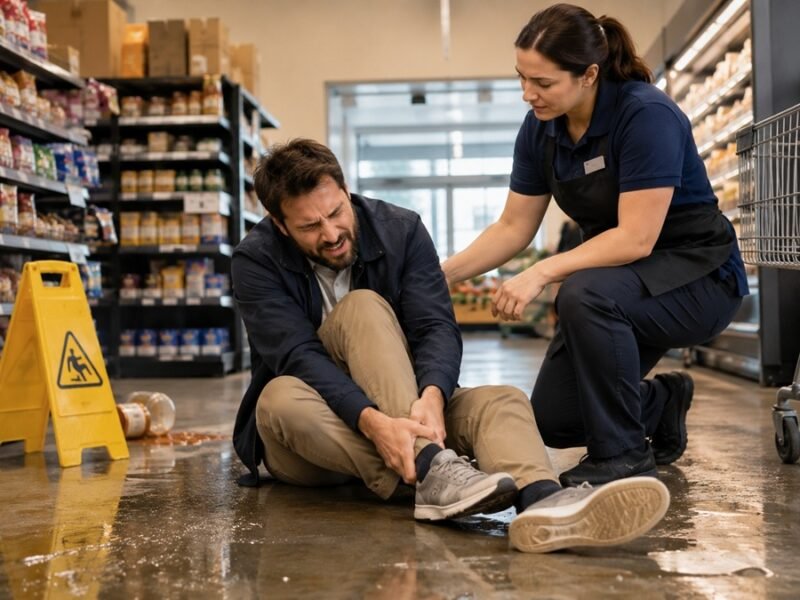 What to Do If You’re Injured in a Slip and Fall