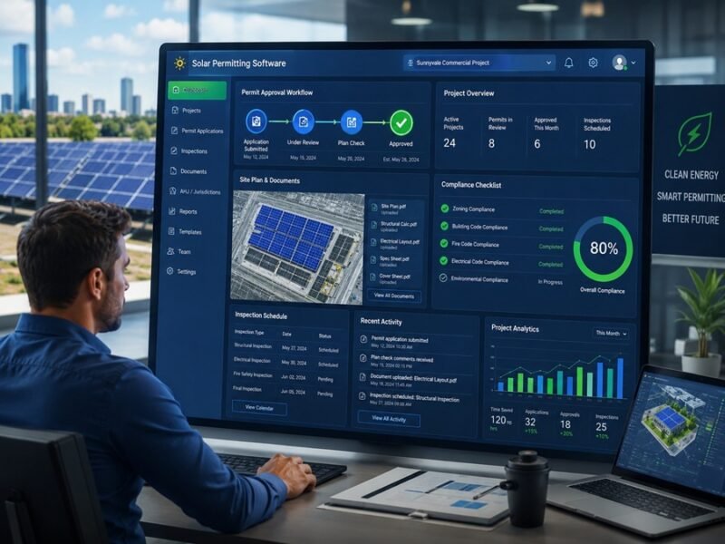 Solar Permitting Software: Simplifying Permit Management for Solar Projects