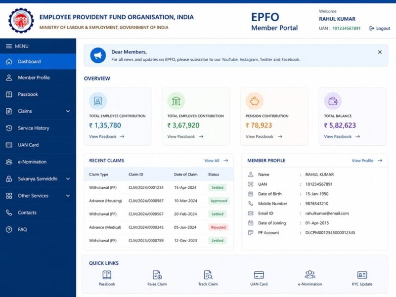 How EPFO Member Portal Simplifies PF Management