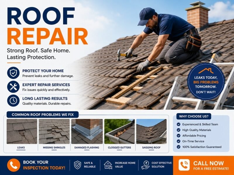 How Much Does a Small Roof Repair Cost?