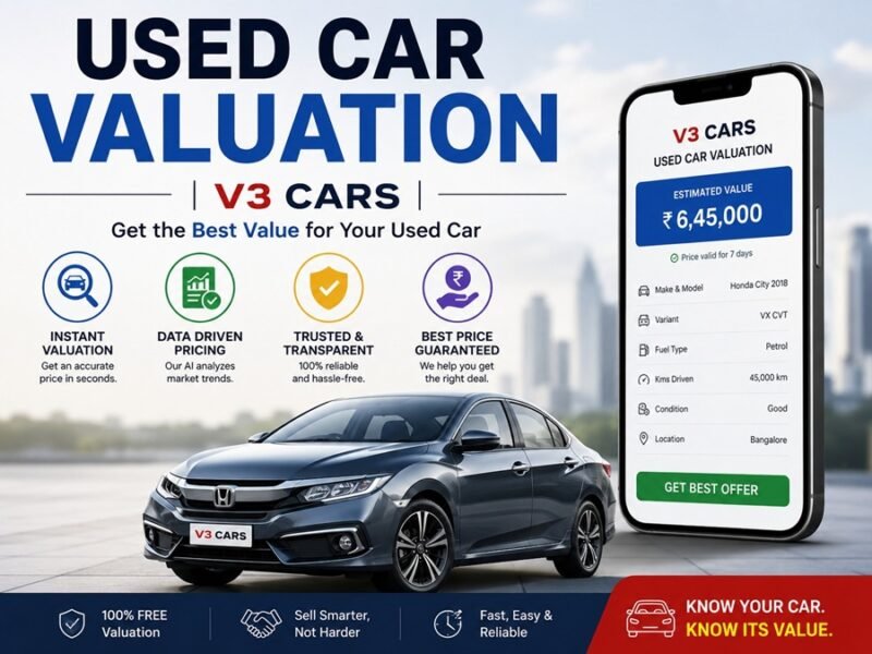 How to Sell Car Online in 2026: A Complete Guide to Used Car Valuation with V3 Cars