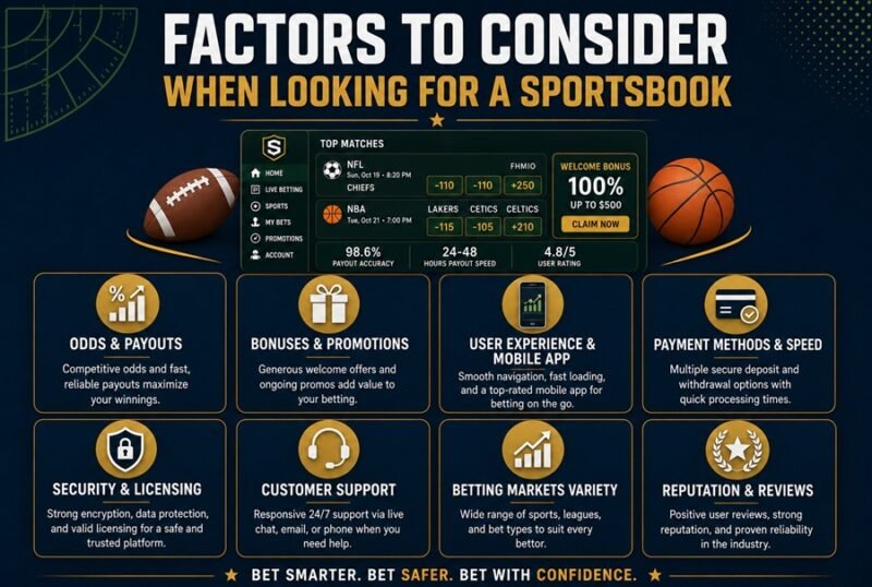 Factors to Consider when Looking for a Sportsbook