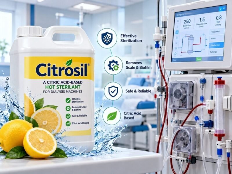 Citrosil: A Citric Acid-Based Hot Sterilant for Dialysis Machines