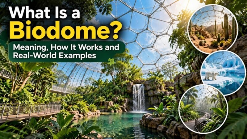 What Is a Biodome? Meaning, How It Works and Real-World Examples